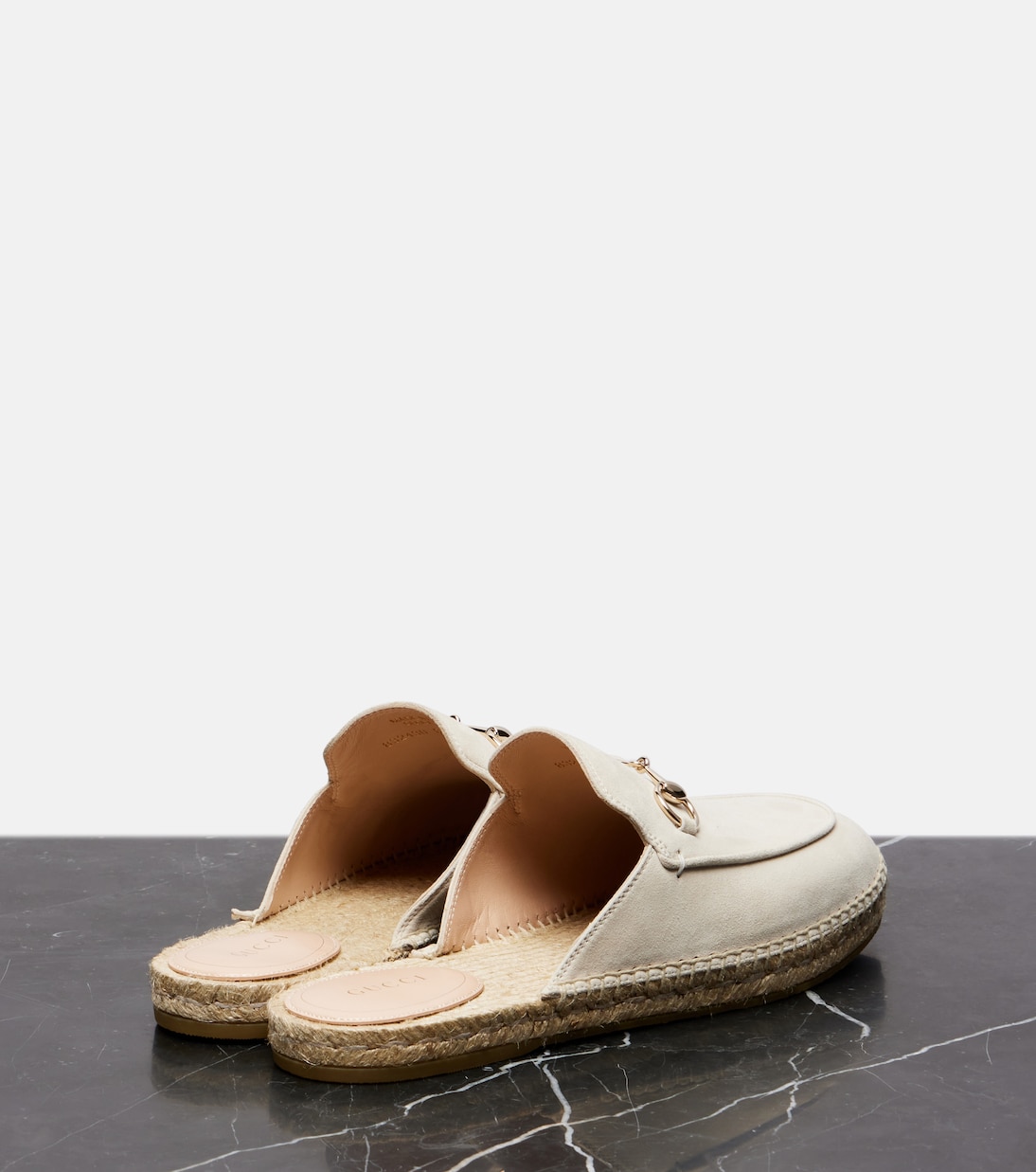 Slippers Cleo aus Veloursleder | Gucci