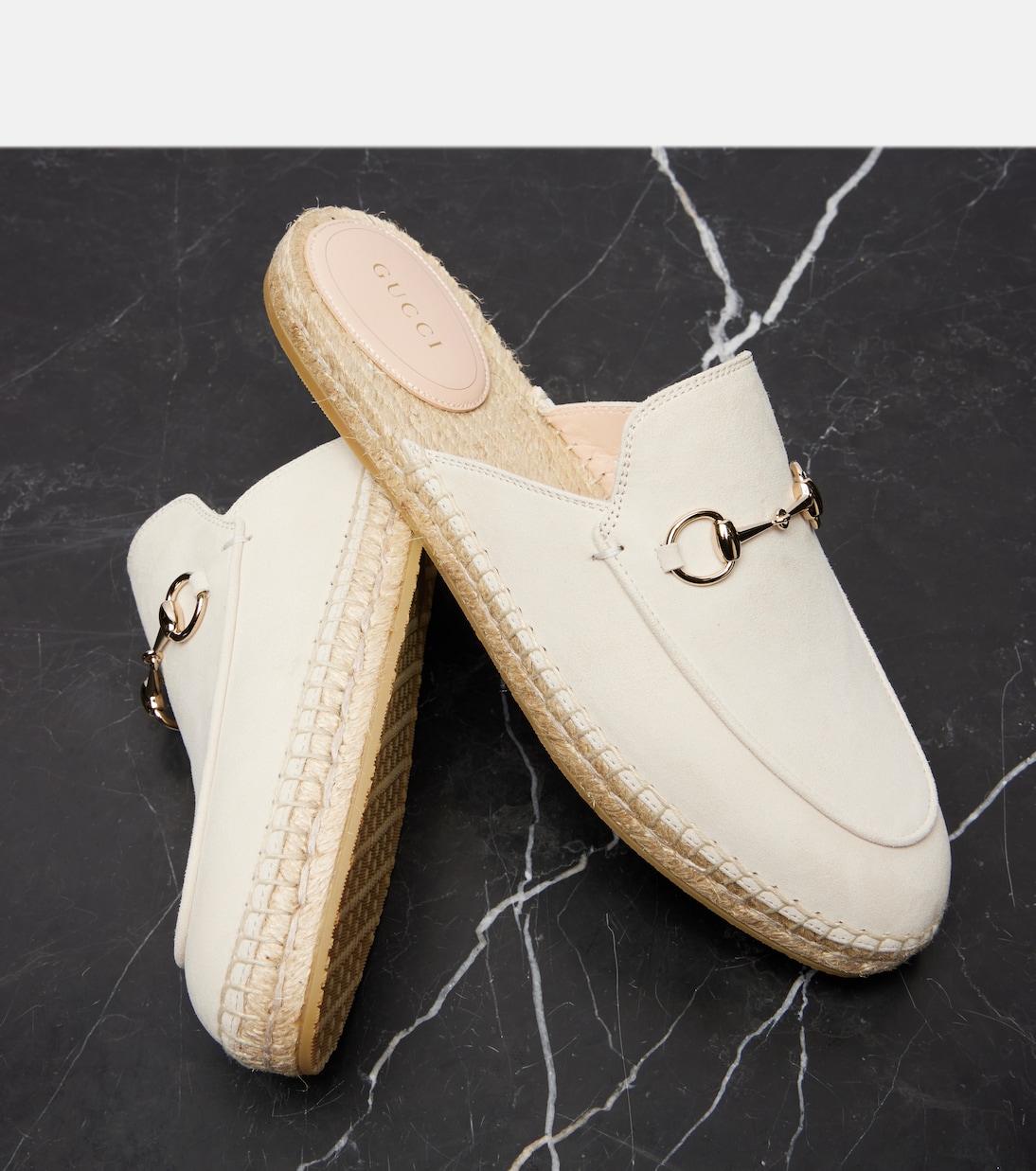 Slippers Cleo aus Veloursleder | Gucci