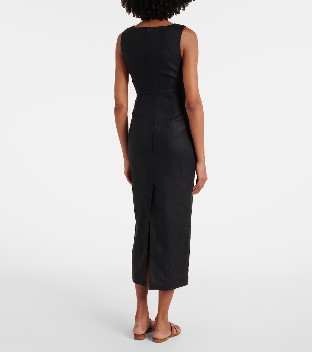 Alice linen maxi dress | Posse