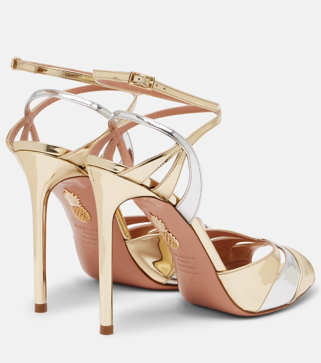 Moves 105 faux leather sandals | Aquazzura
