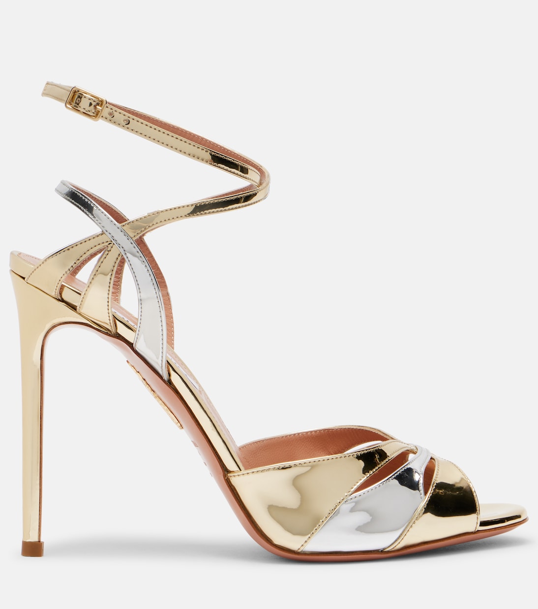 Moves 105 faux leather sandals | Aquazzura