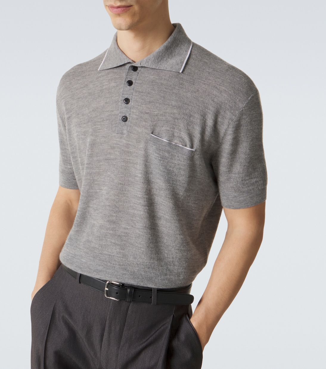 Polo en cachemire et soie | Giorgio Armani