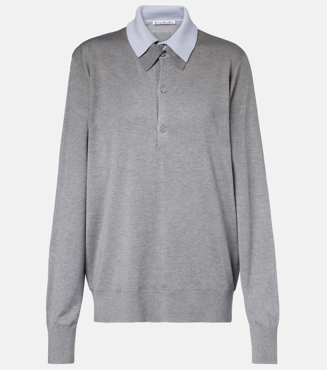 Jersey Koyalt de seda, lana y cachemir | Acne Studios