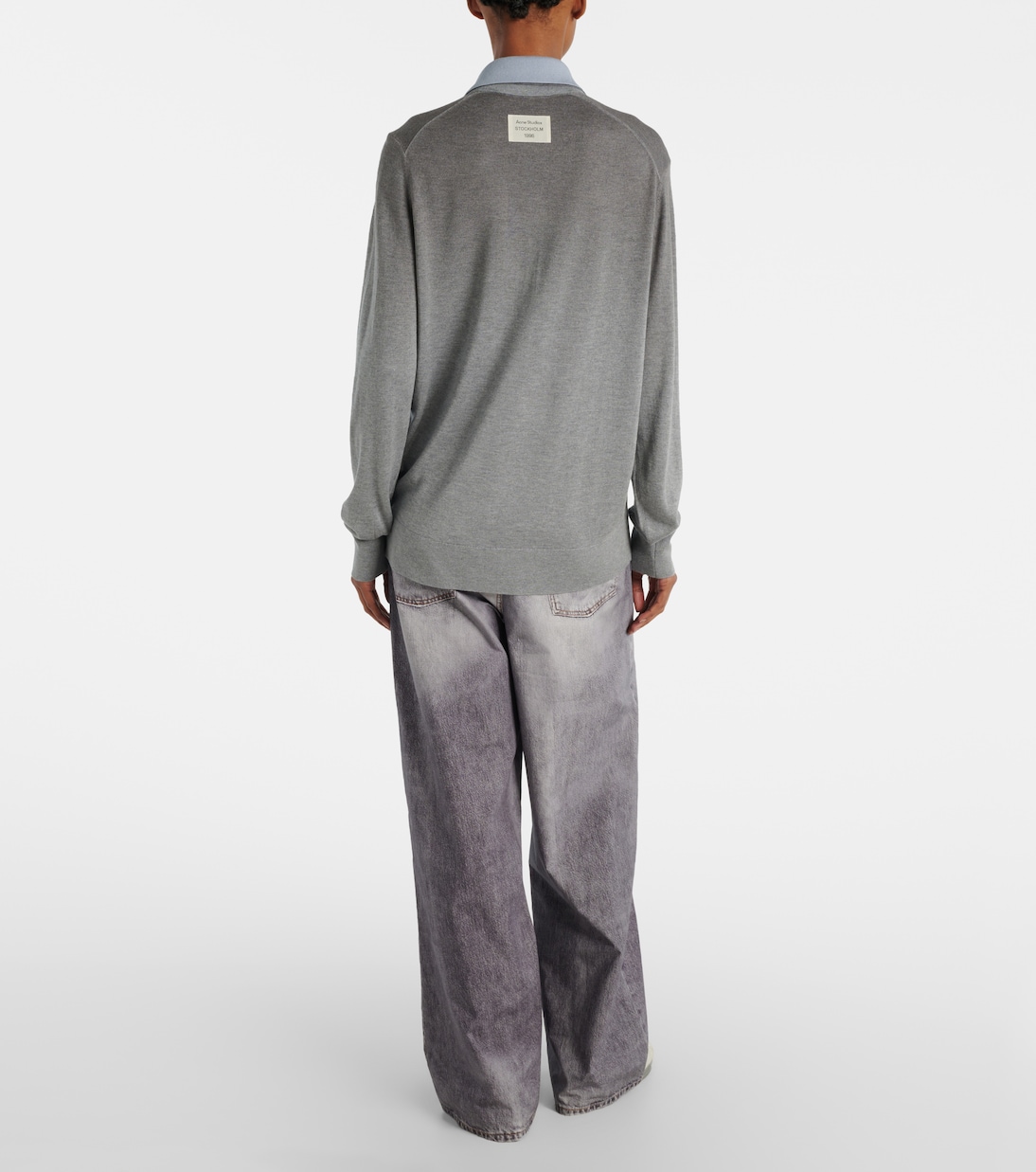 Jersey Koyalt de seda, lana y cachemir | Acne Studios