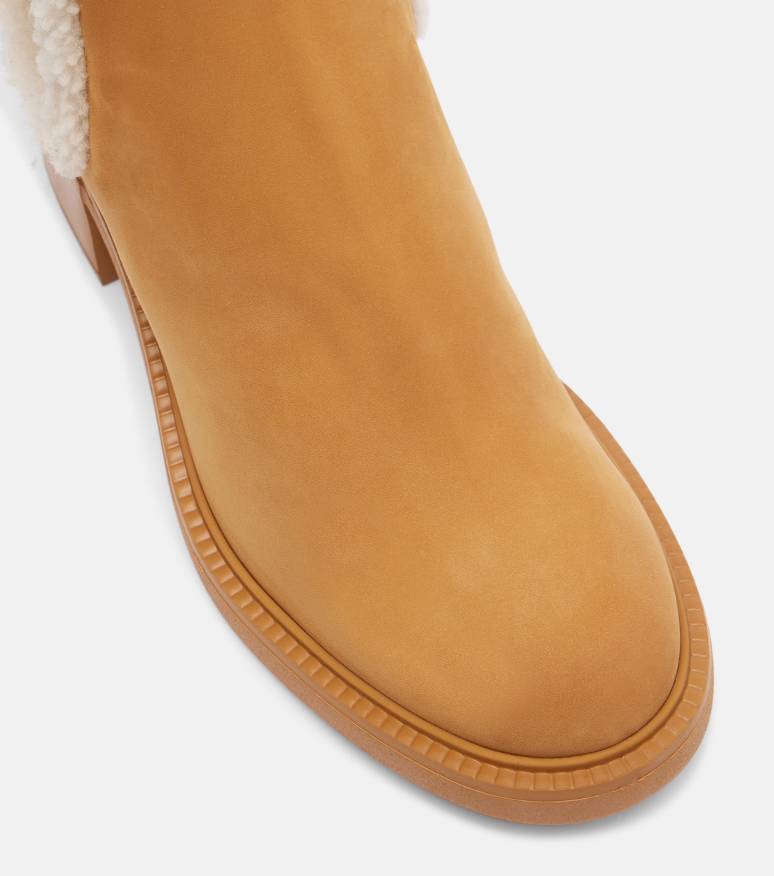 Botas chelsea de ante con borrego | Tod's