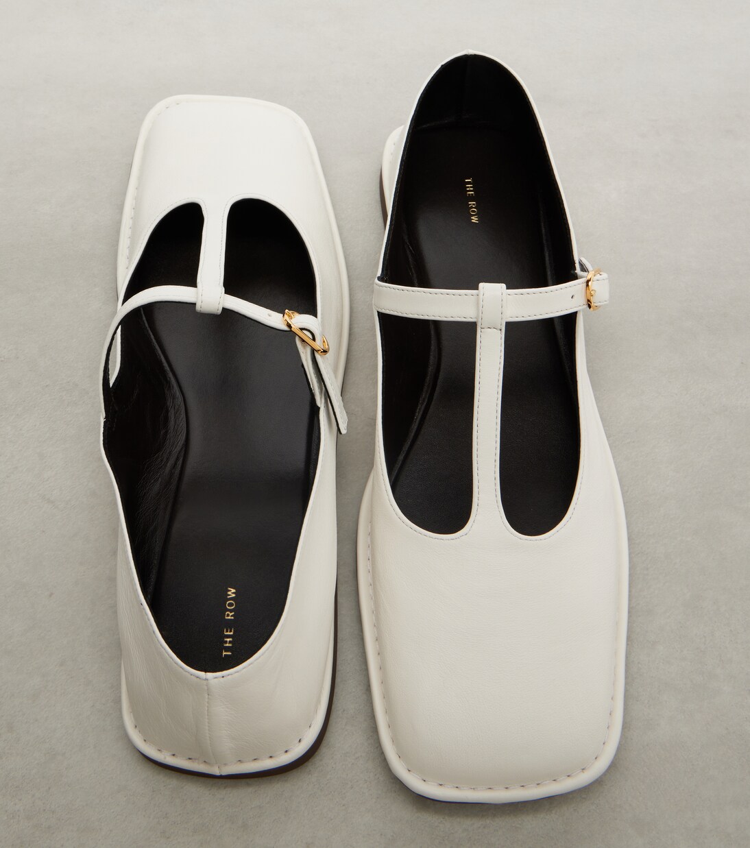 Leather ballet flats | The Row