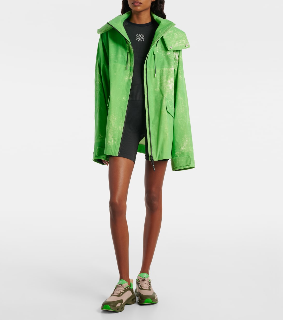 x On hooded jacket | Loewe