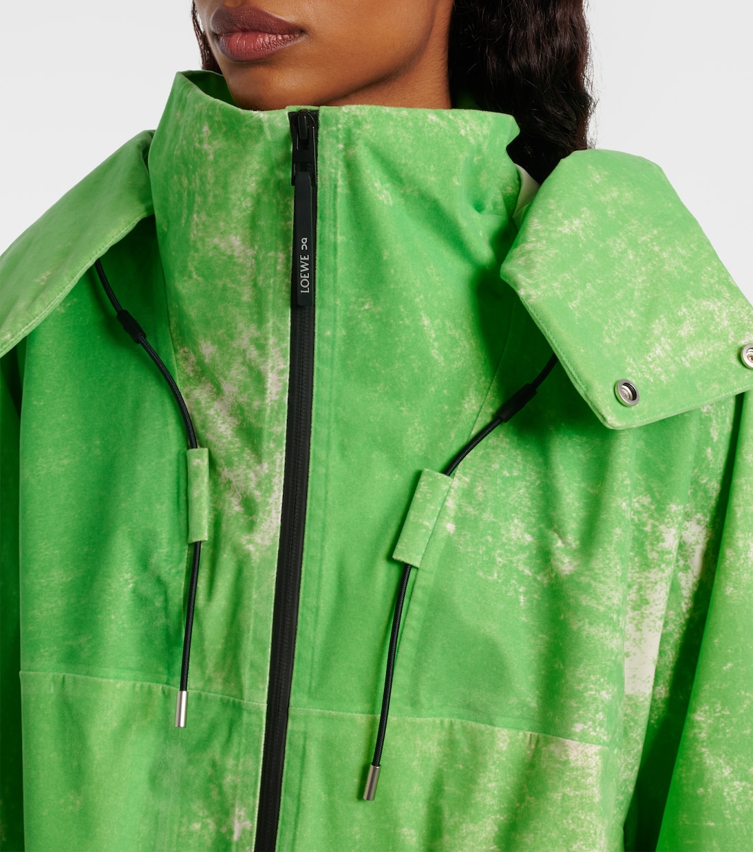 x On hooded jacket | Loewe