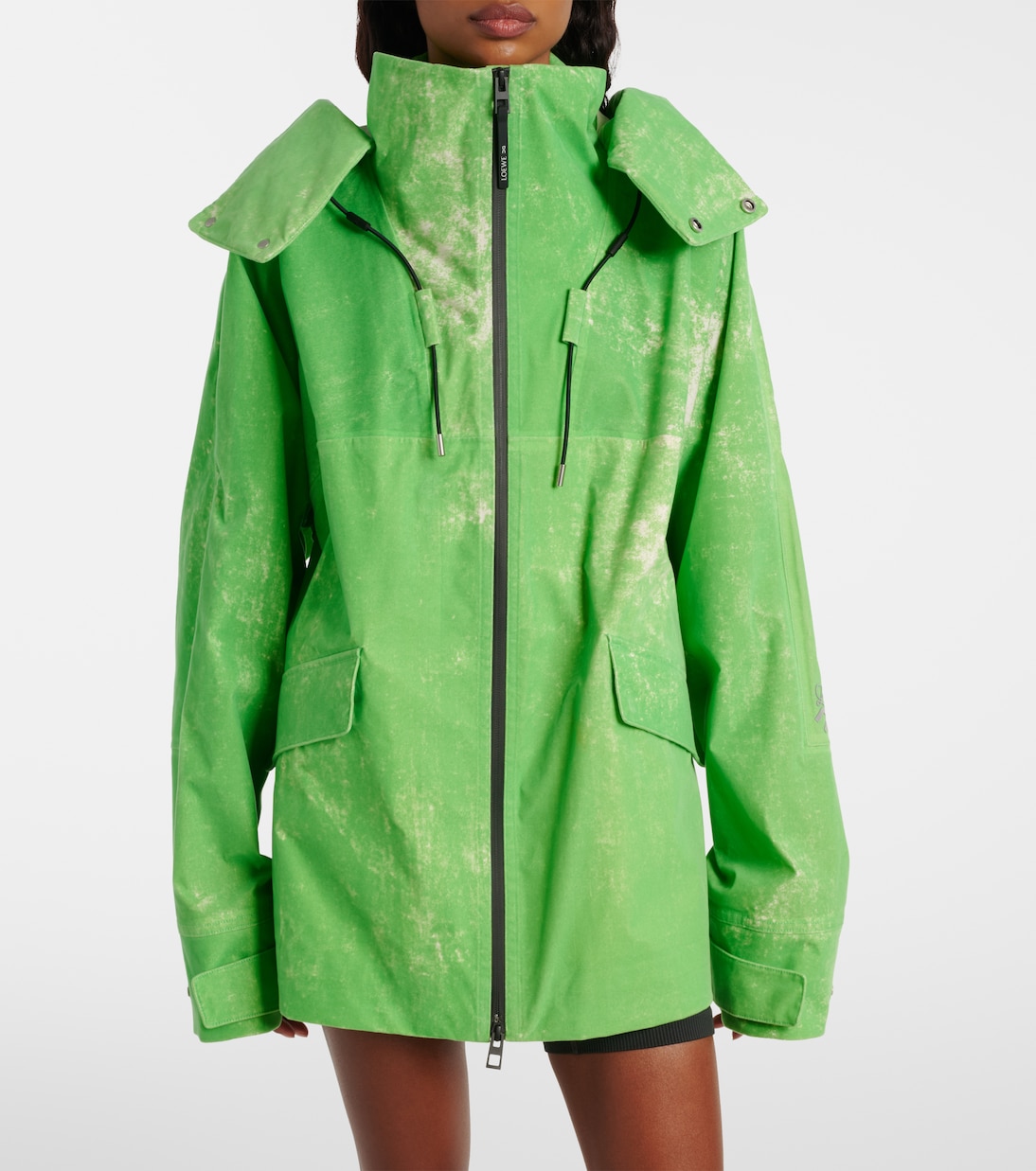 x On hooded jacket | Loewe