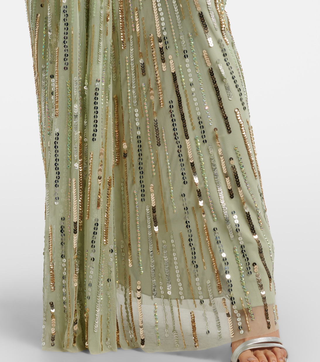 Robe longue Elixir à ornements | Jenny Packham