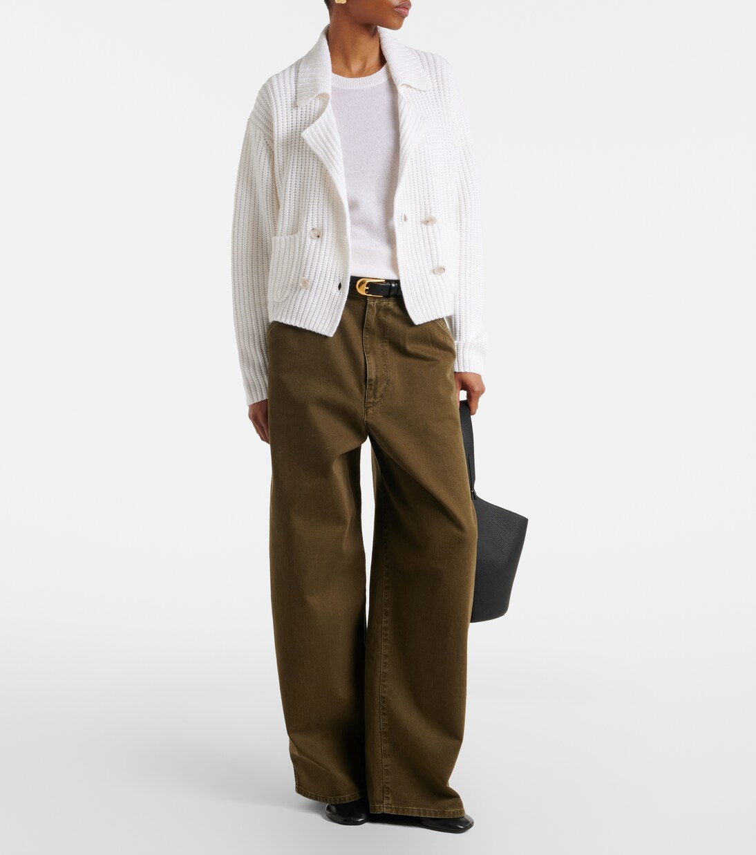 Cotton and cashmere cardigan | Jardin des Orangers