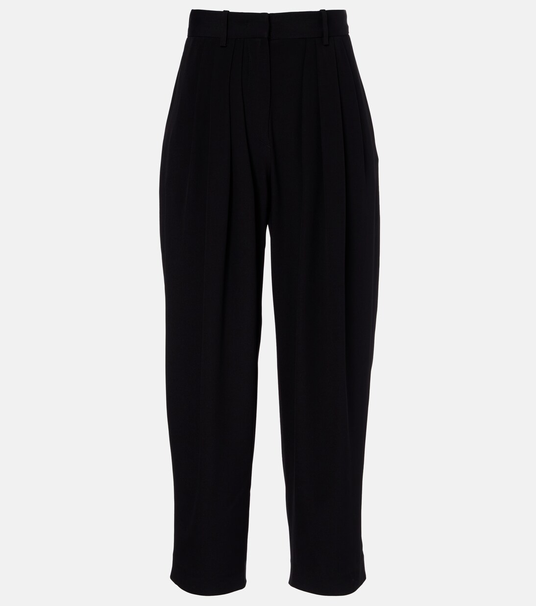 Janice high-rise crêpe wide-leg pants | Isabel Marant