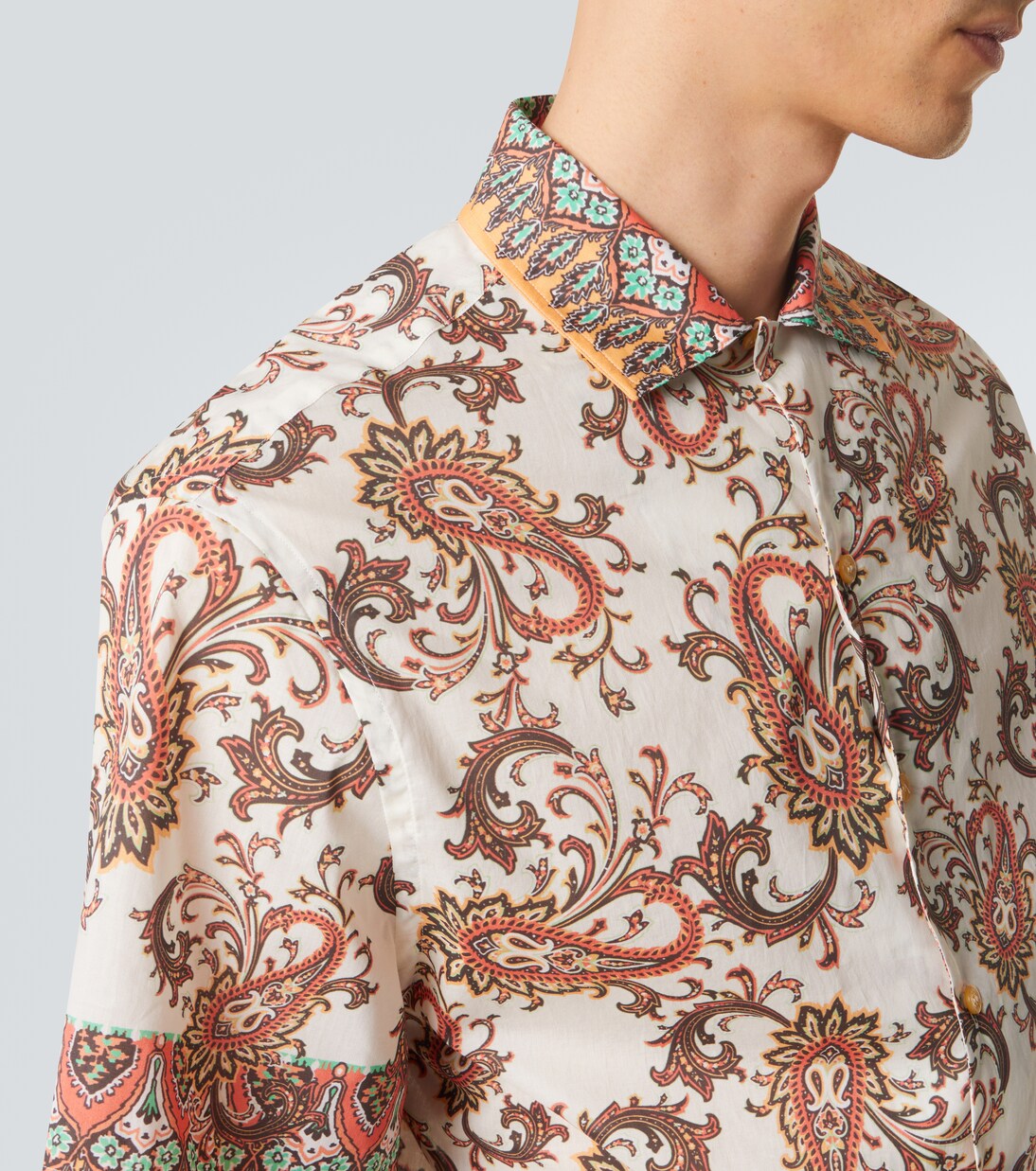Paisley cotton bowling shirt | Etro