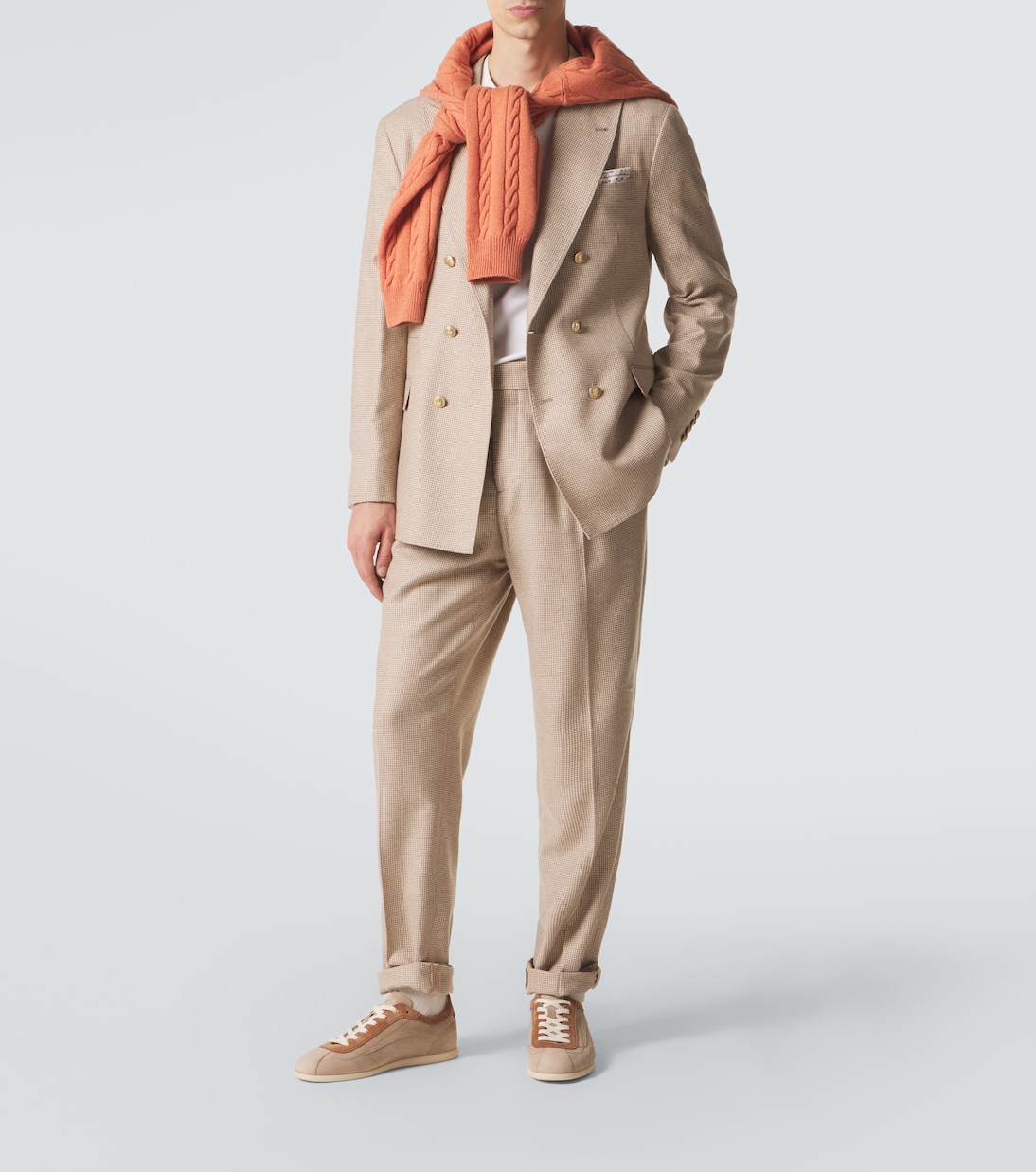 Suede sneakers | Brunello Cucinelli