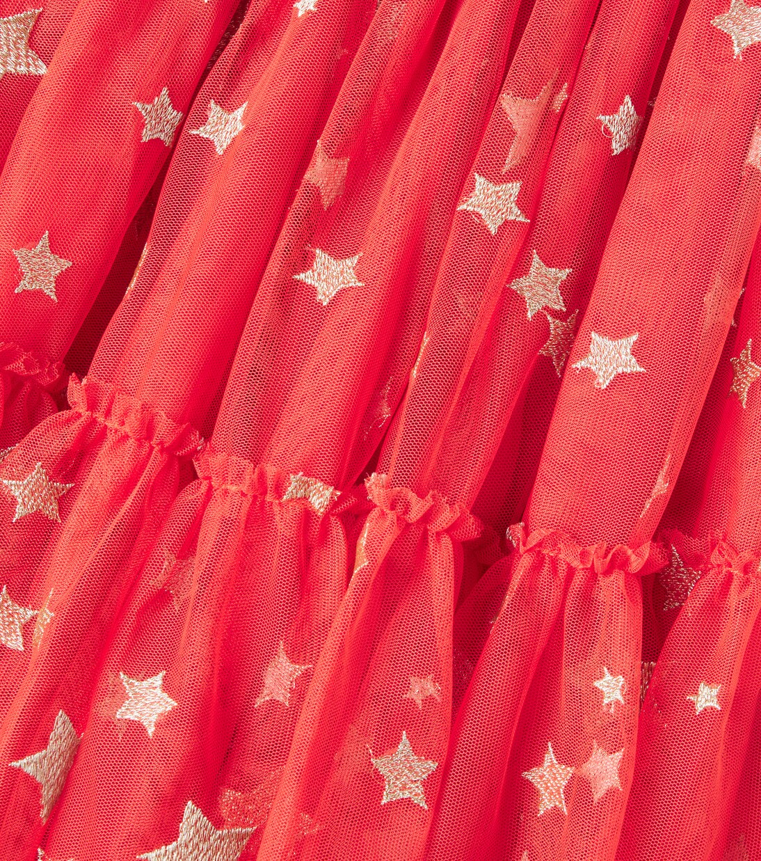 Ditsy Stars embroidered tulle skirt | Stella McCartney Kids
