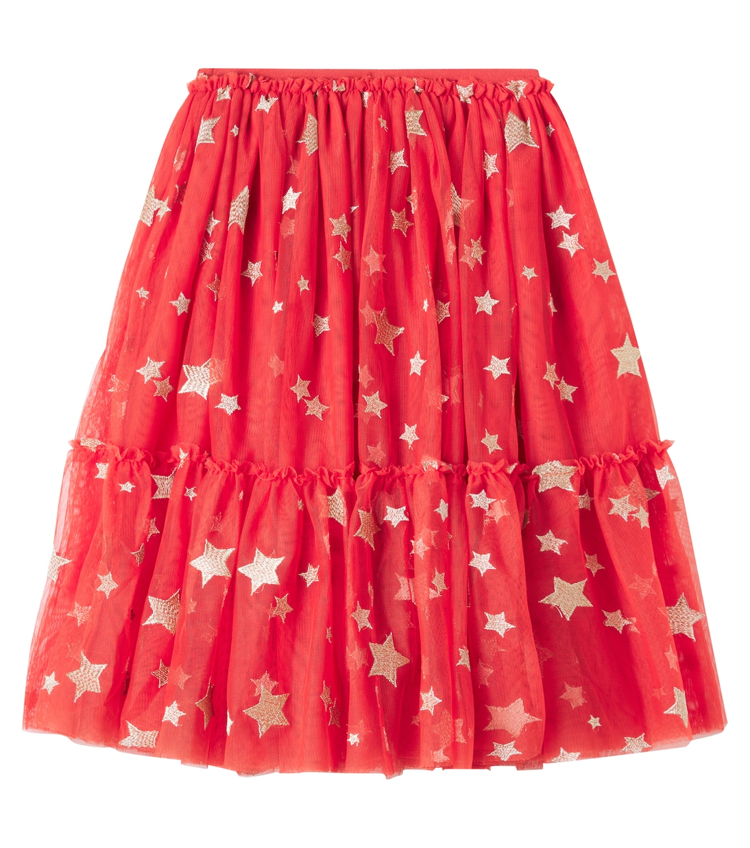 Ditsy Stars embroidered tulle skirt | Stella McCartney Kids