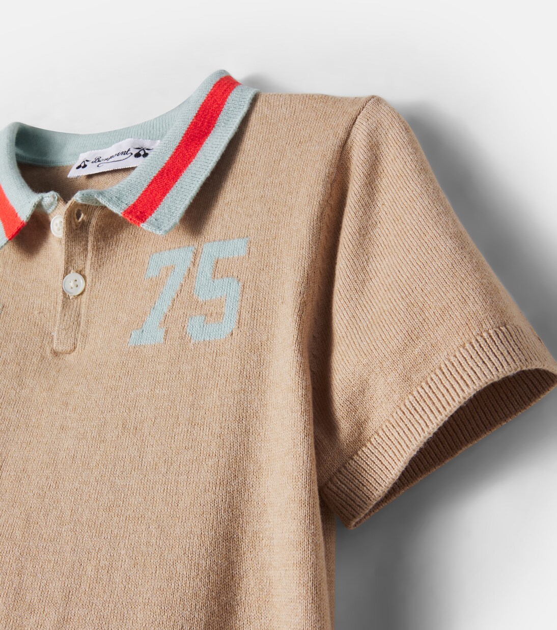 Loyal cotton polo shirt | Bonpoint