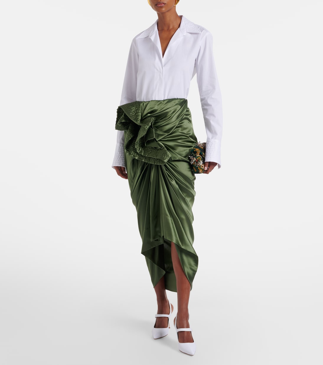 Camparisli 90 raffia slingback pumps | Manolo Blahnik