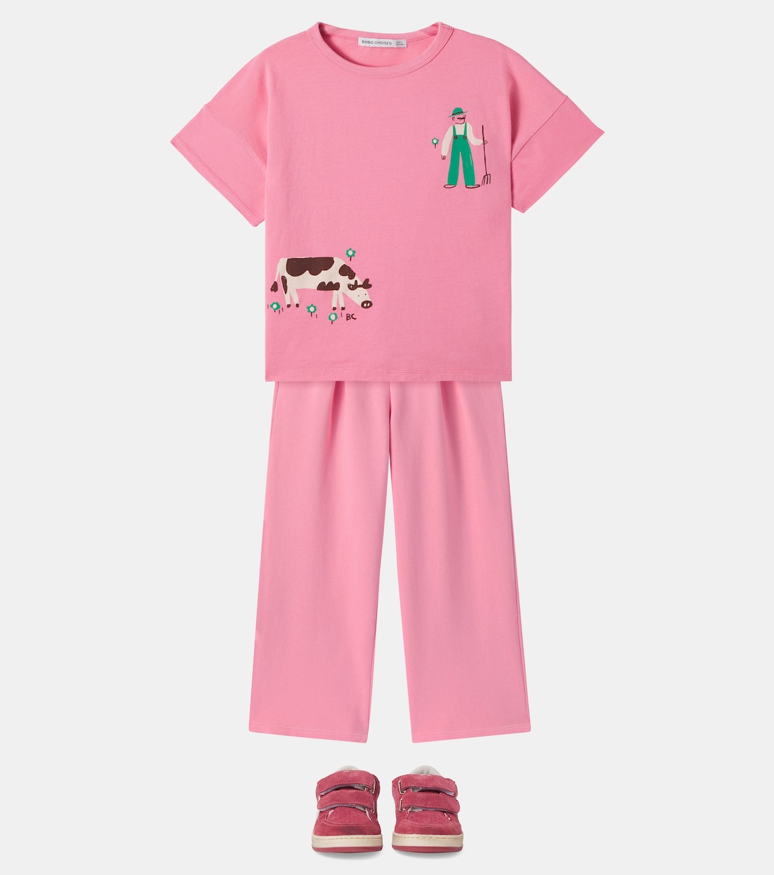 T-shirt Farm Adventure en coton | Bobo Choses