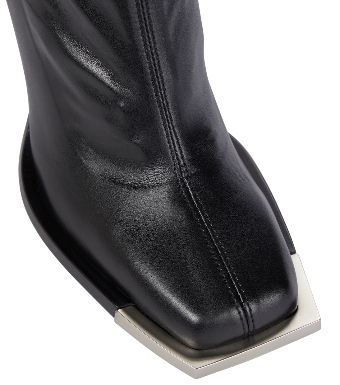 Faux leather over-the-knee boots | Peter Do