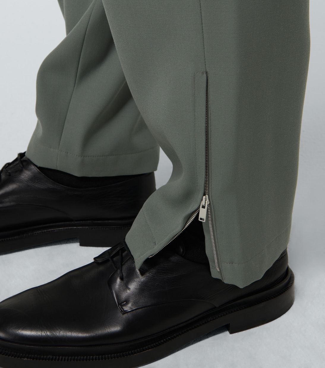 Pantalones de gabardina de lana | Jil Sander