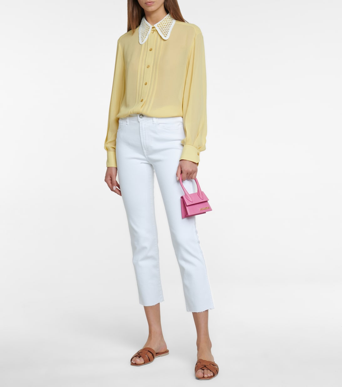 W3 straight-leg cropped jeans | 3x1 N.Y.C.