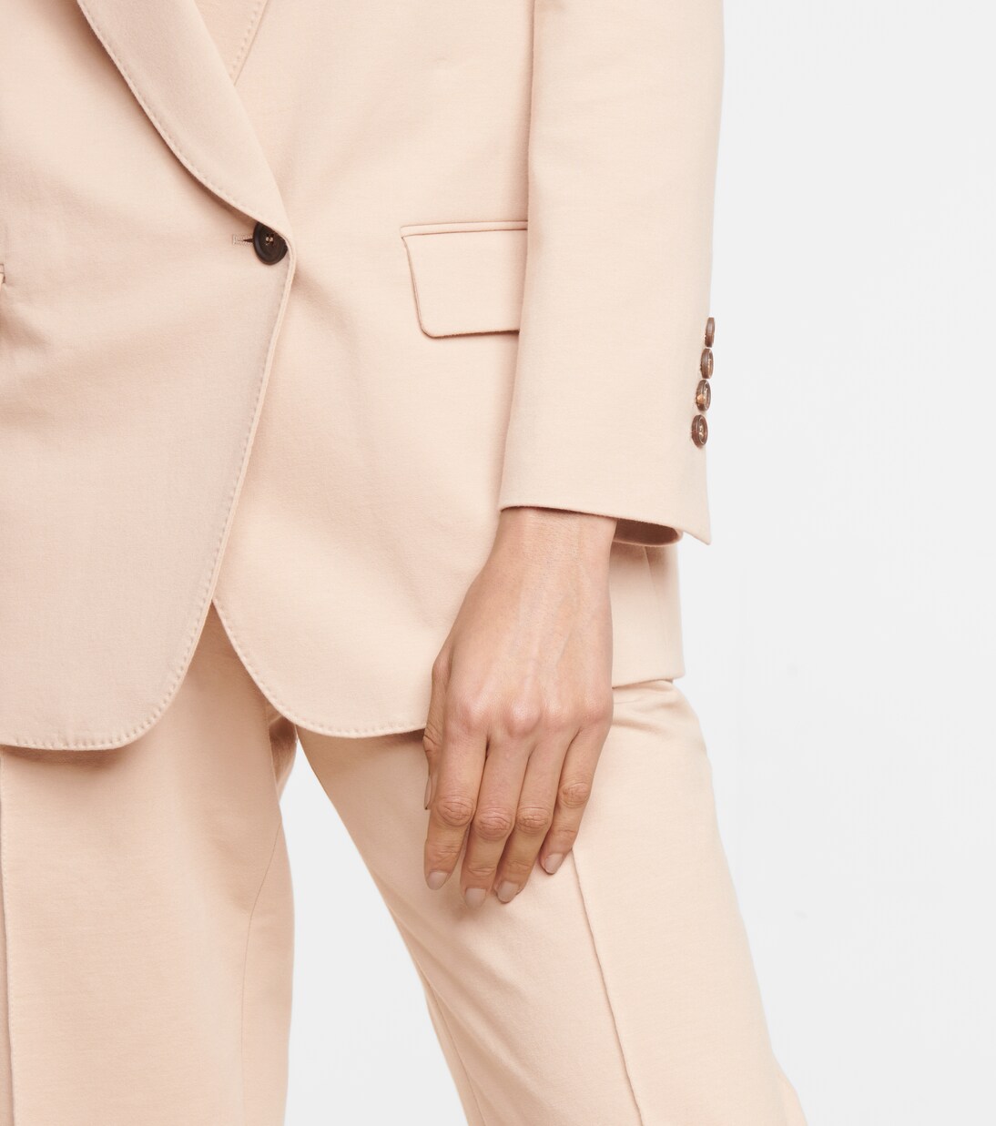 Blazer in felpa di cotone | Brunello Cucinelli