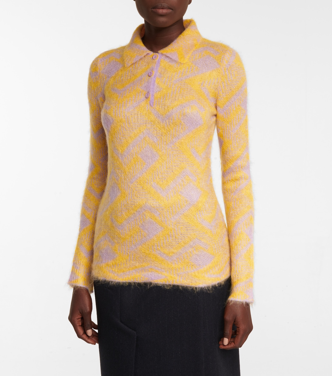 Pullover in misto mohair | Prada