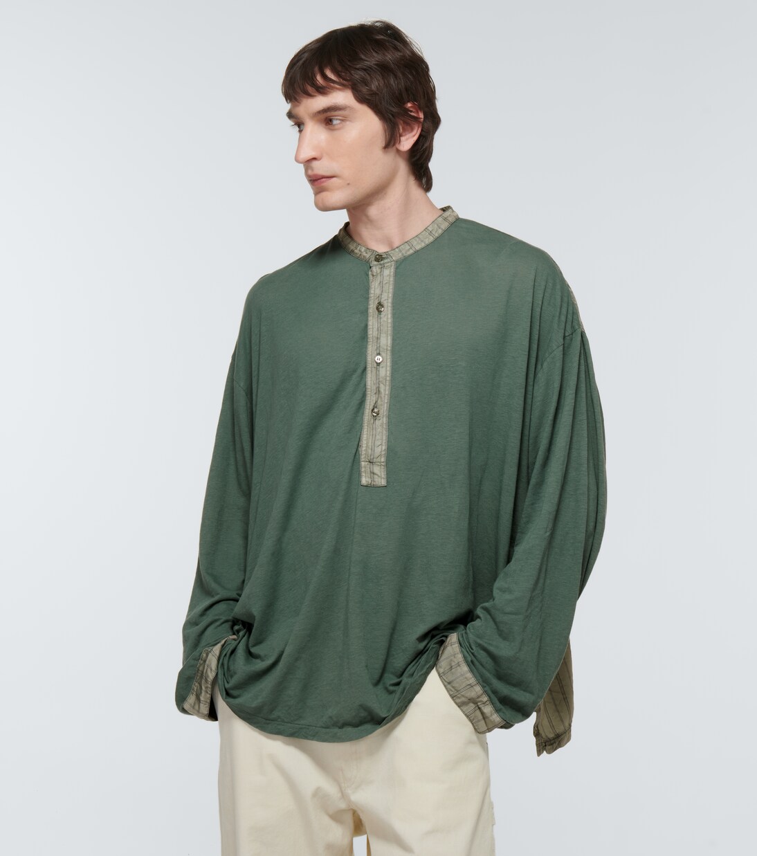 Langarmshirt aus einem Baumwollgemisch | Acne Studios