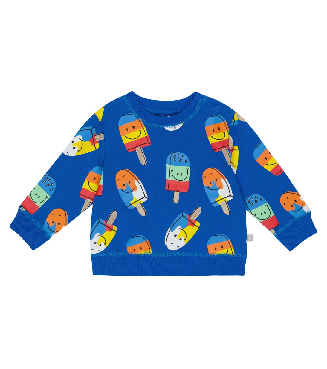 Baby - Felpa in cotone con stampa | Stella McCartney Kids