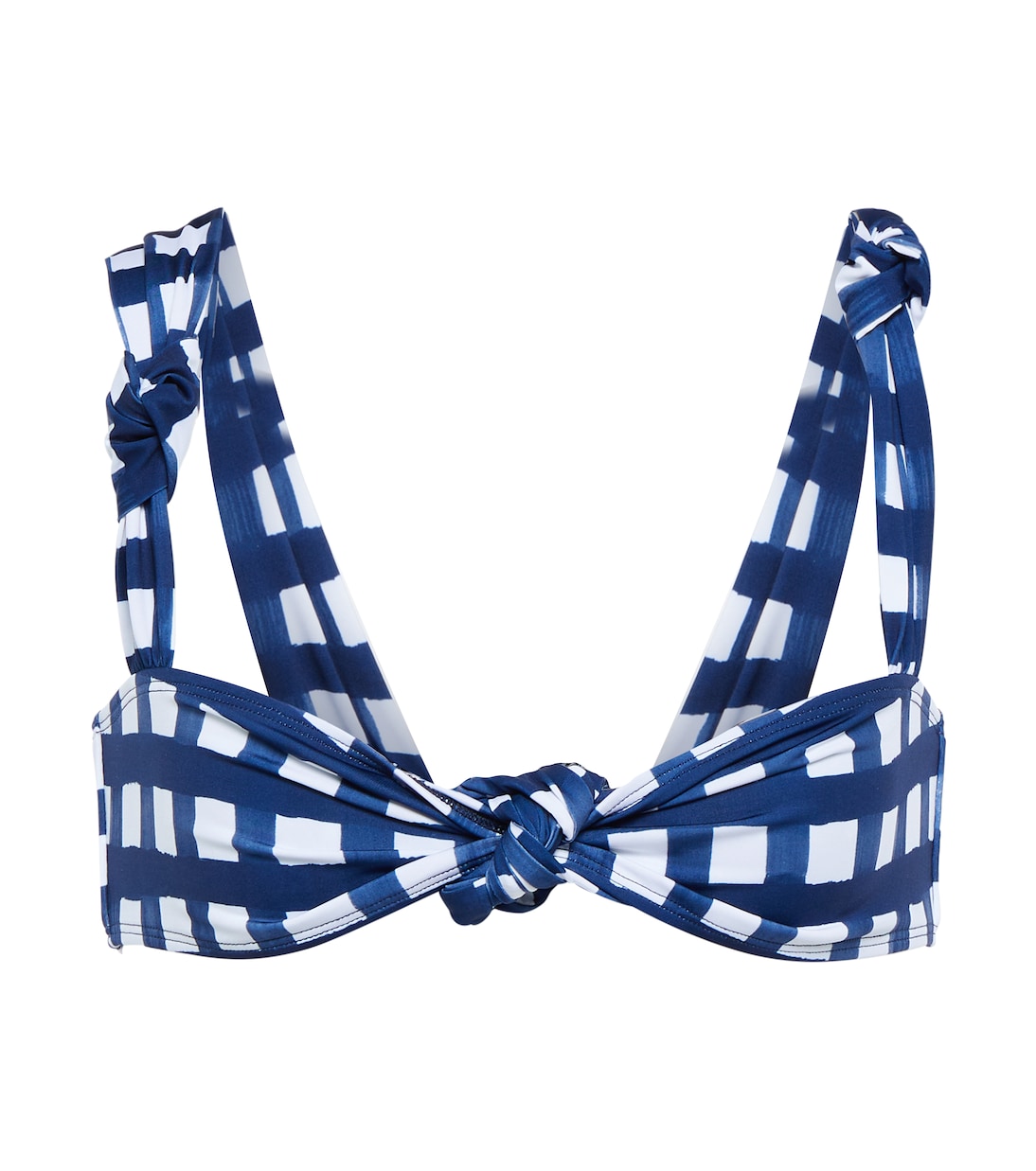 Top de bikini Le Haut Vichy a cuadros | Jacquemus