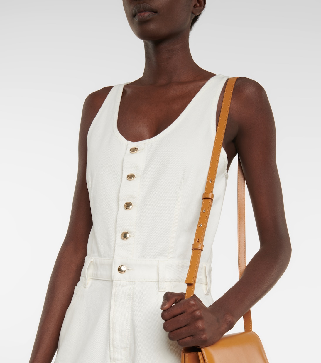 Denim maxi dress | Chloé
