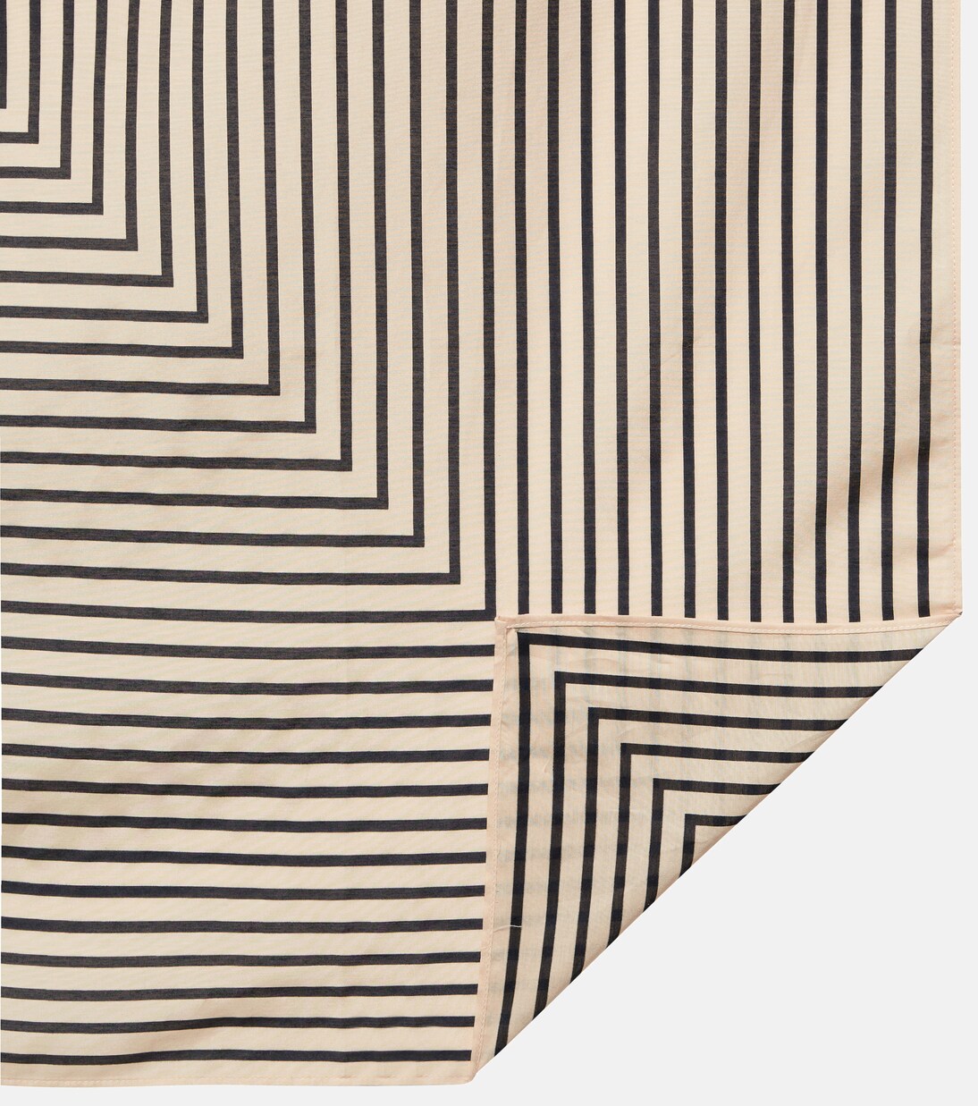 Bufanda de seda con logo | Toteme