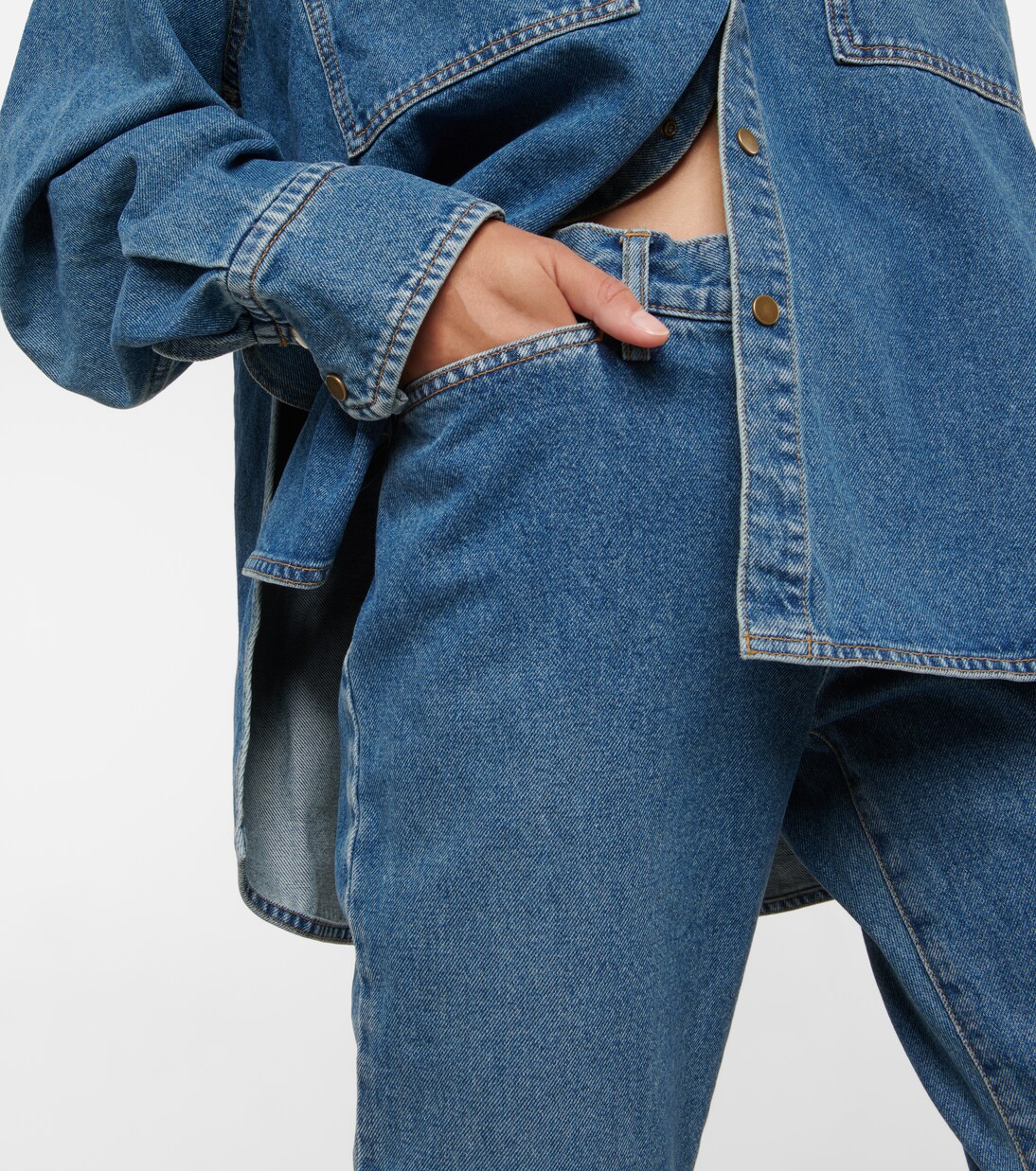 Low-Rise Cropped Jeans | Petar Petrov