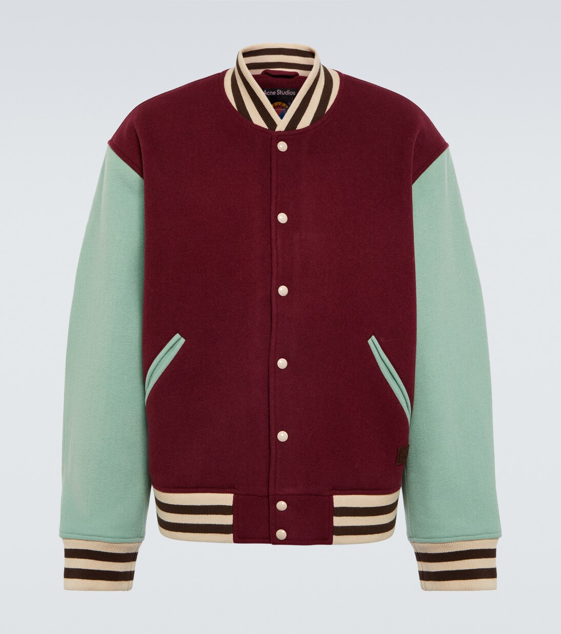 Wool-blend varsity jacket | Acne Studios