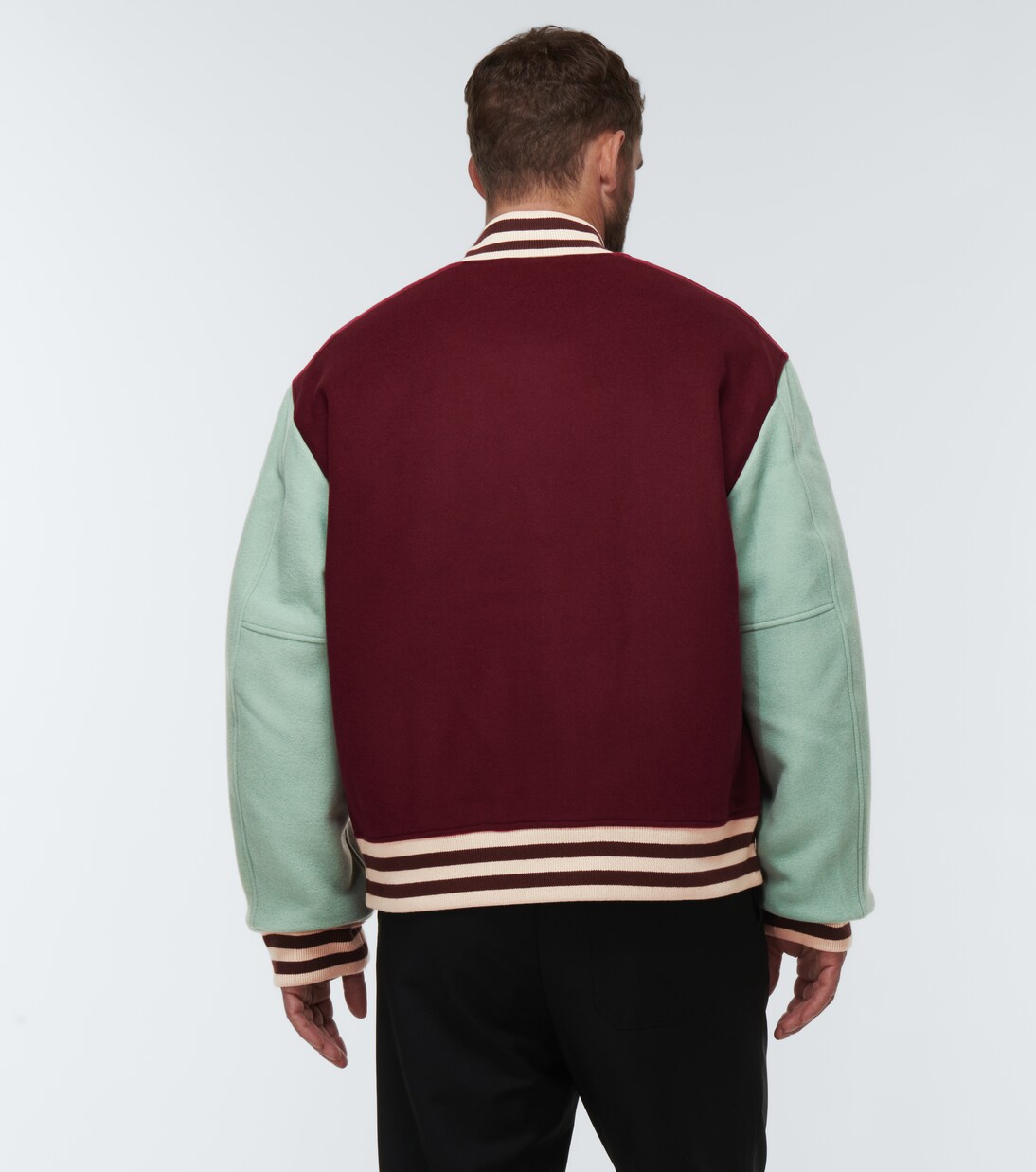 Wool-blend varsity jacket | Acne Studios