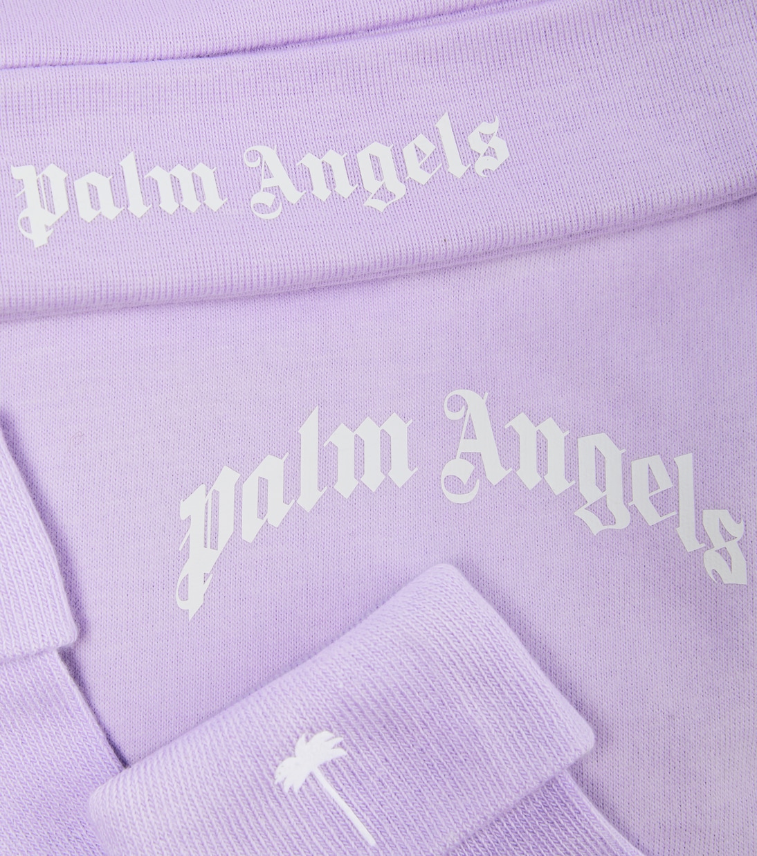 Bebé - set de gorro y babero | Palm Angels Kids