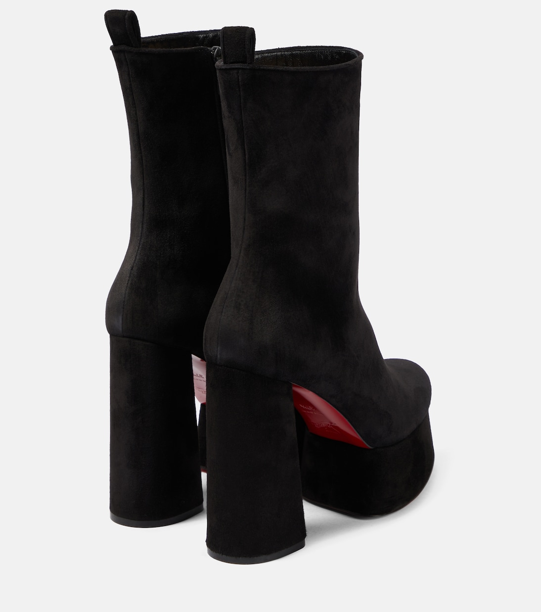 Izamayaz suede platform ankle boots | Christian Louboutin