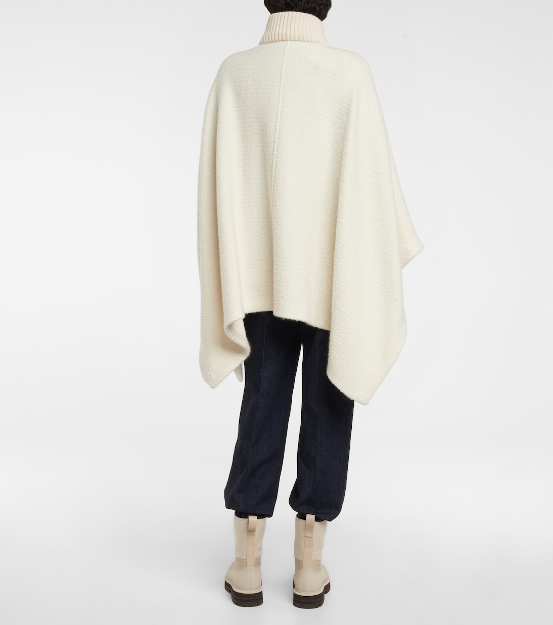 Poncho Britney de seda y cachemir | Loro Piana