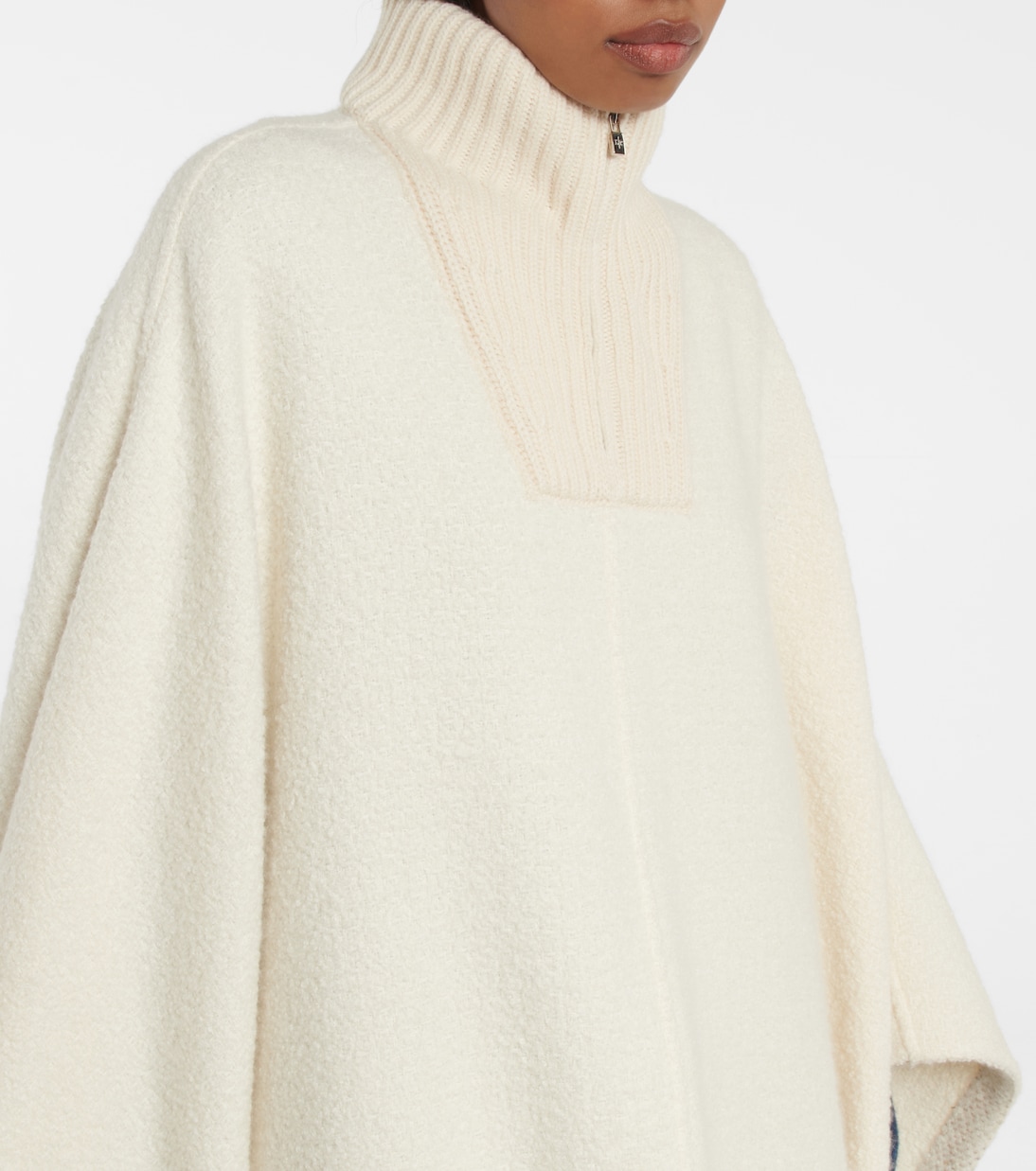 Poncho Britney de seda y cachemir | Loro Piana