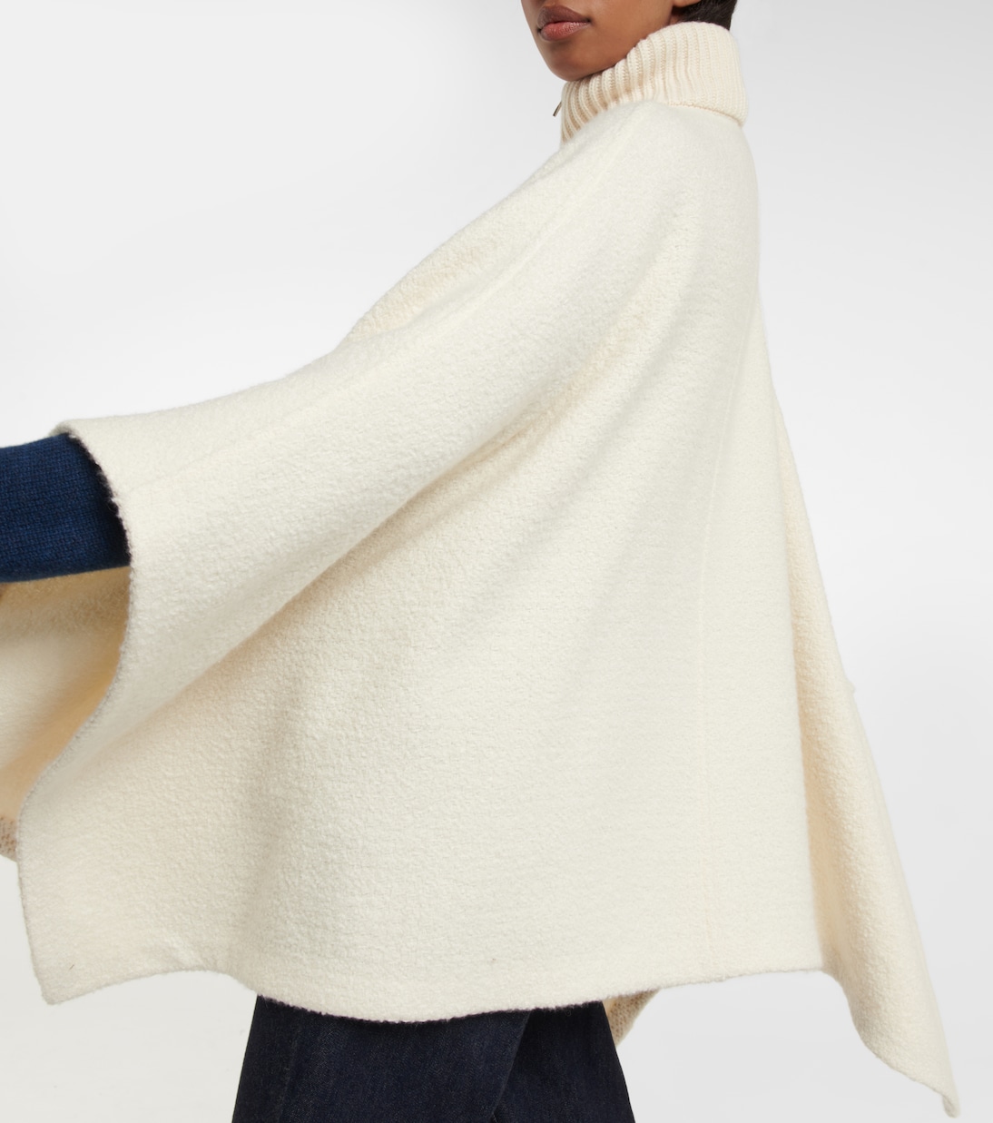 Poncho Britney de seda y cachemir | Loro Piana