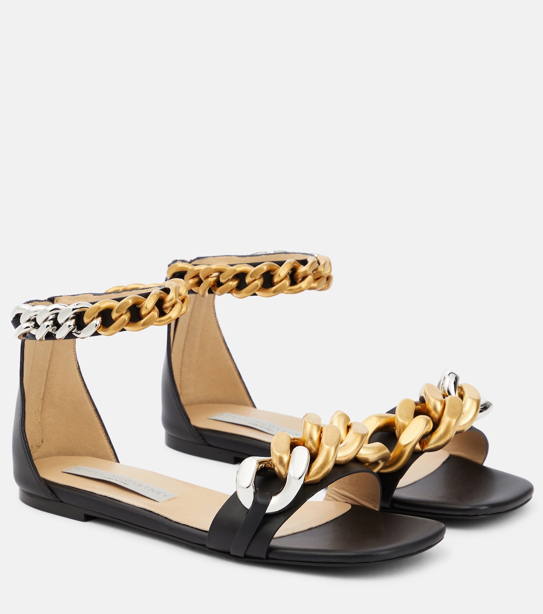 Falabella embellished flat sandals | Stella McCartney
