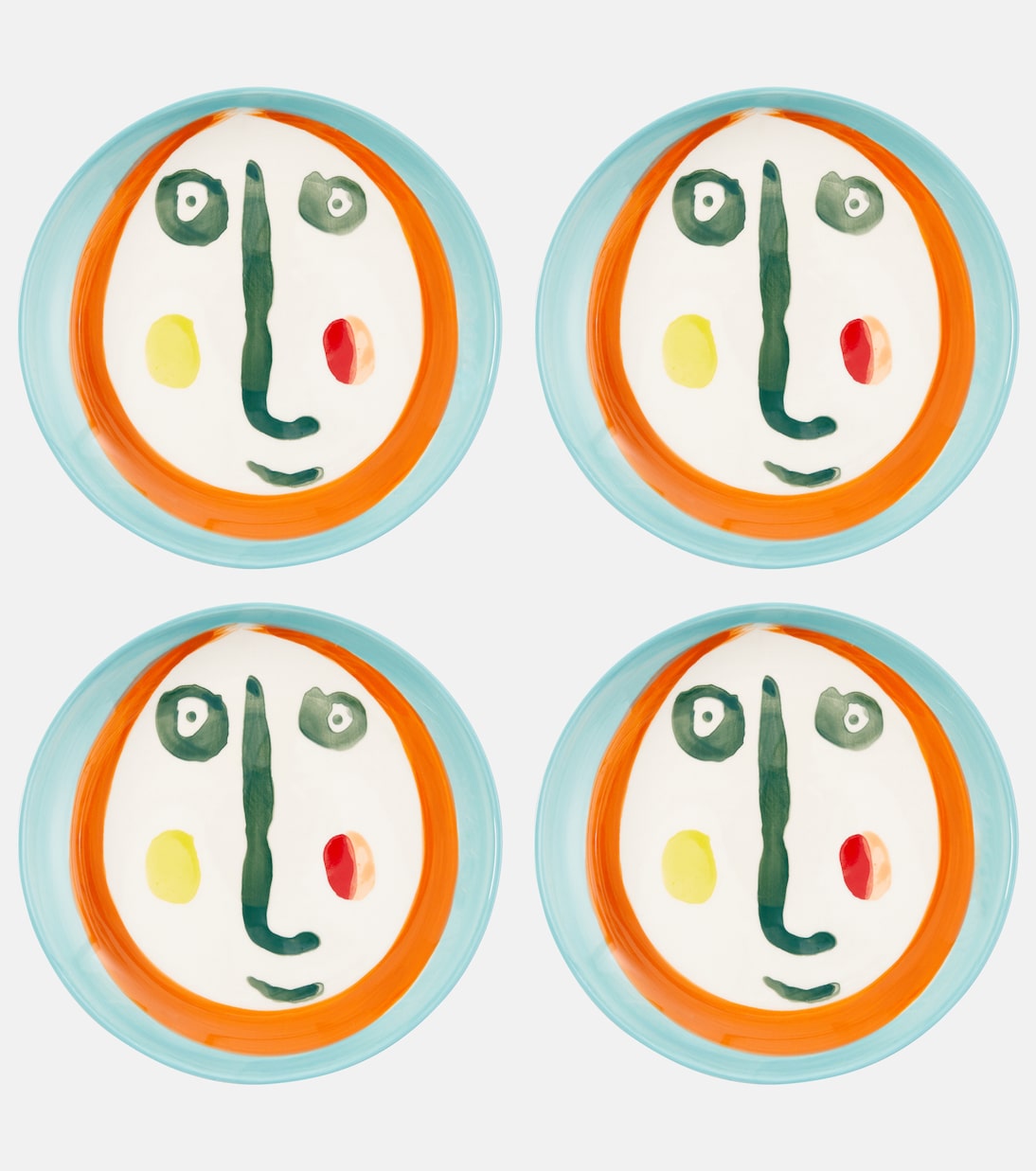 Set di 4 piatti Feast Face 2 Extra Small | Serax