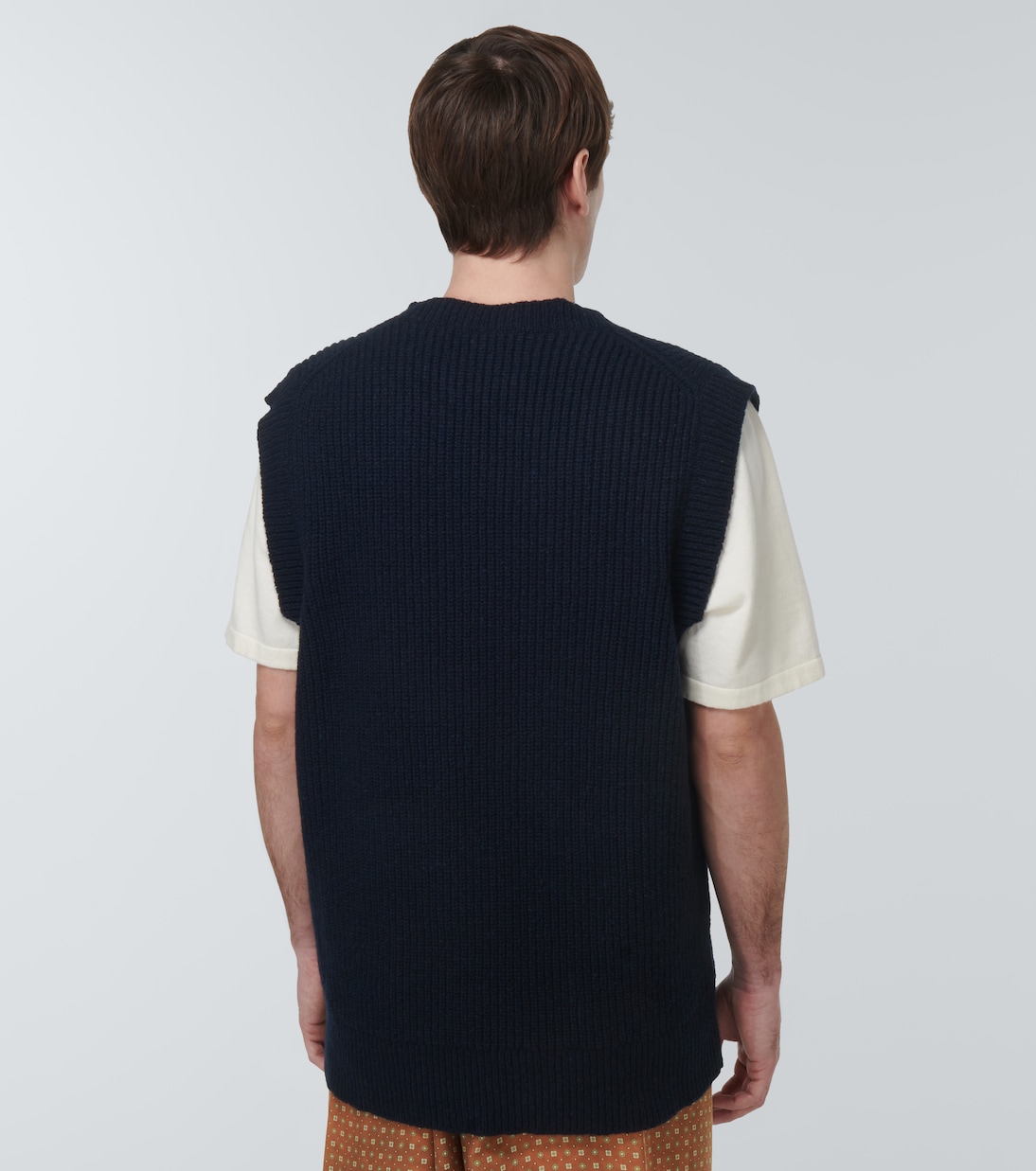 Donegal wool and cashmere tabard vest | Maison Margiela