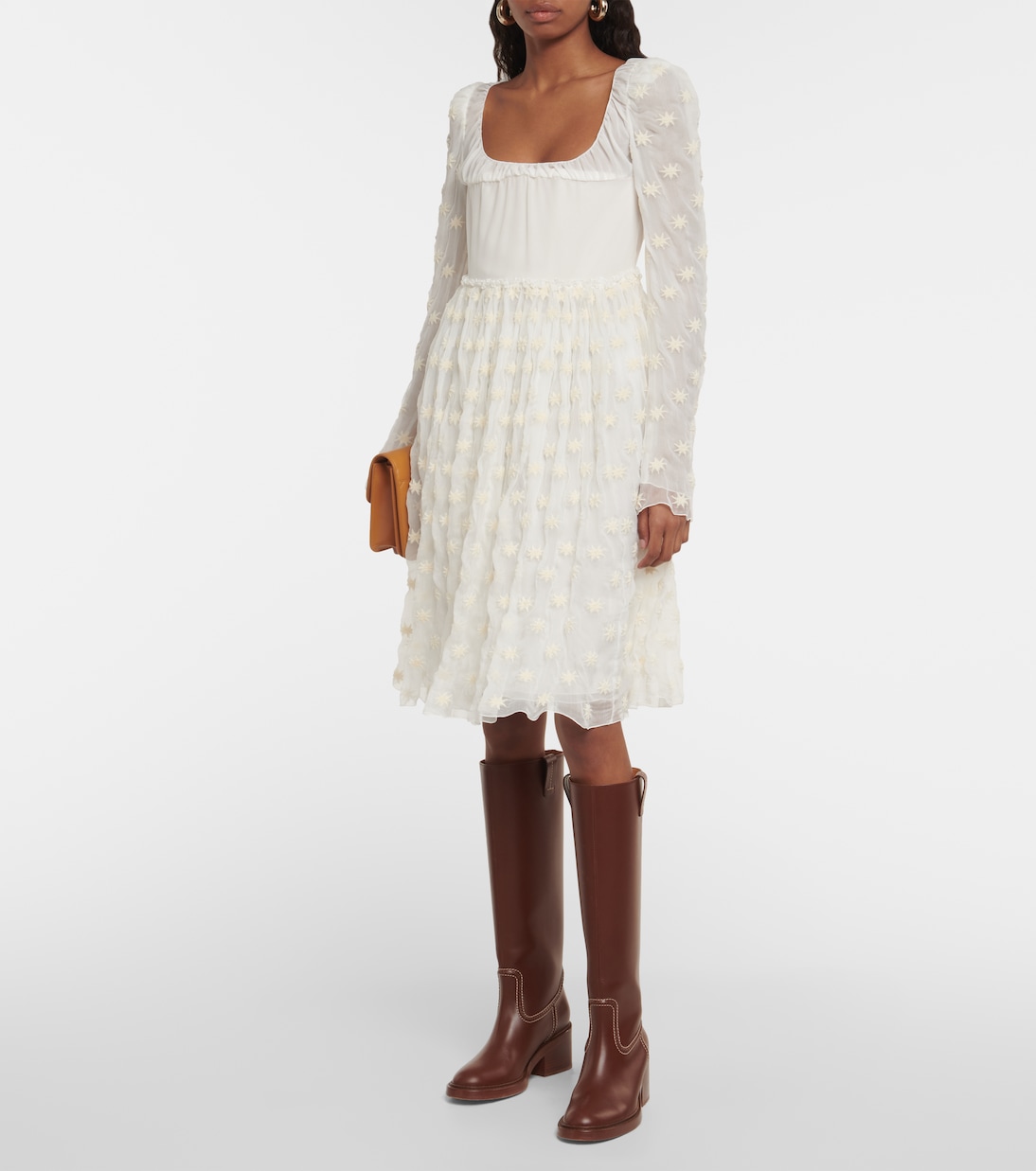 Silk minidress | Chloé