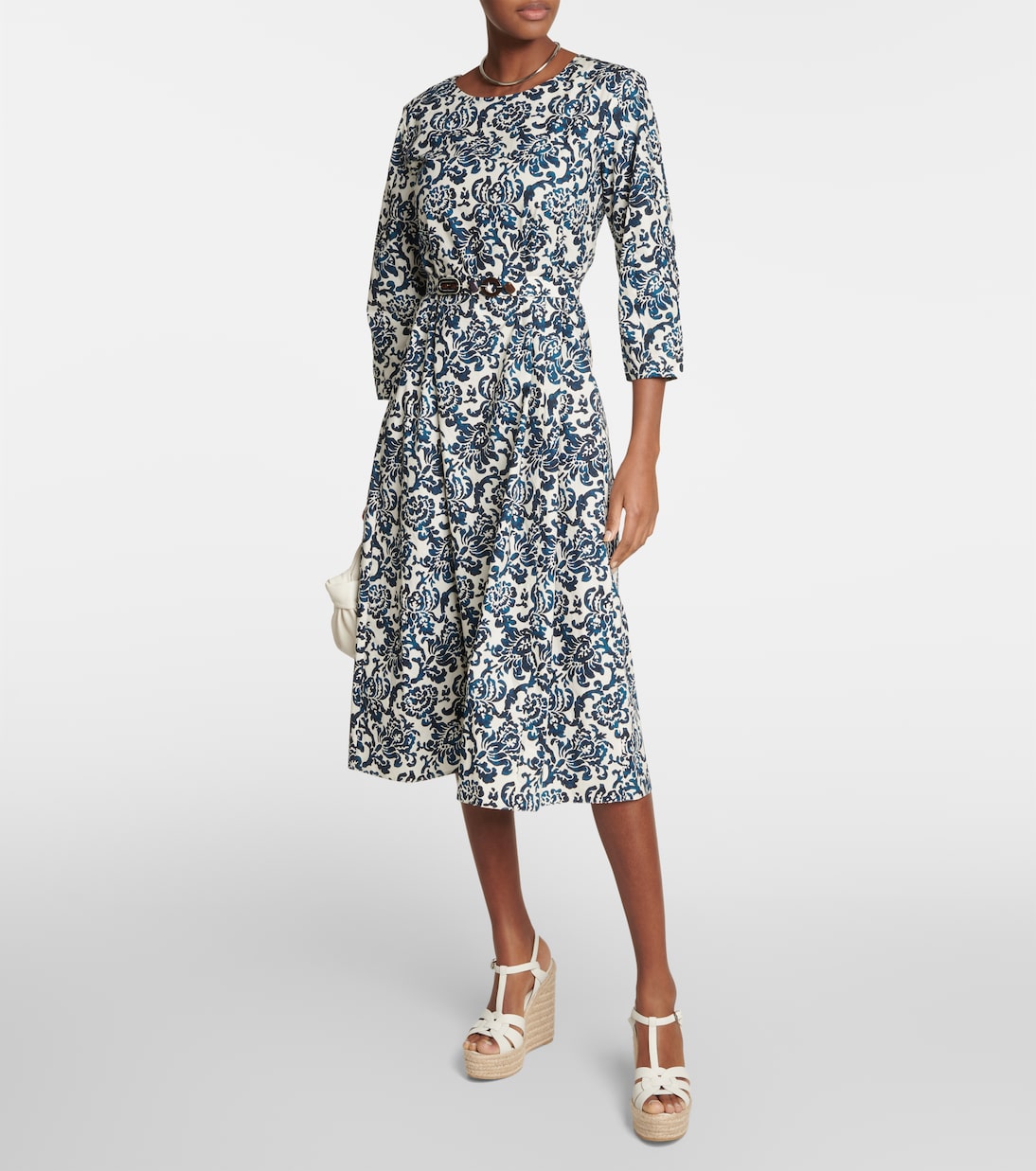 Betty floral cotton poplin midi dress | 'S Max Mara