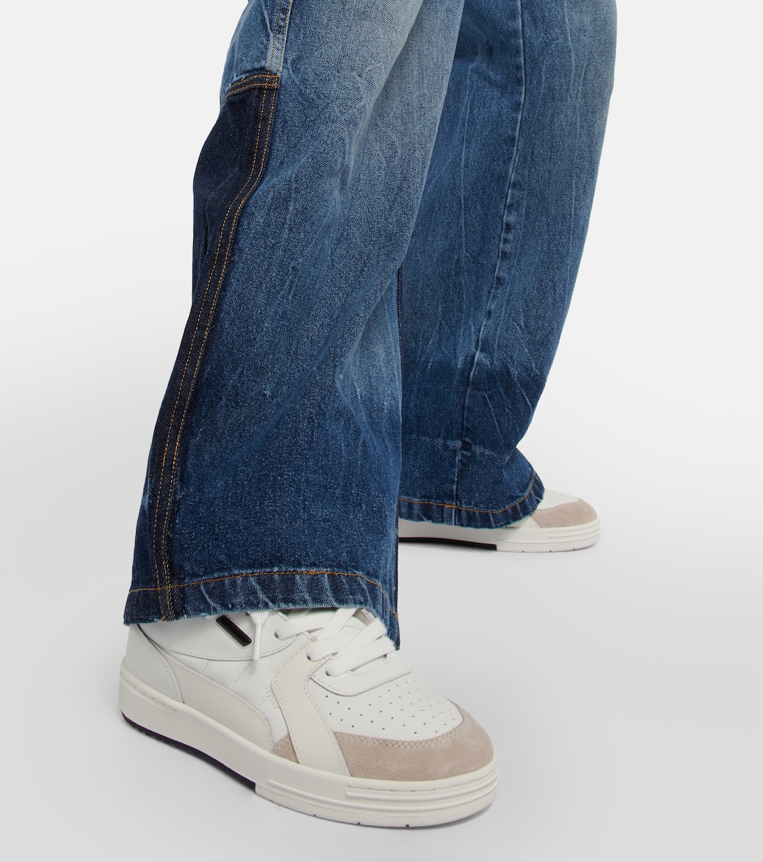 Sneakers University aus Leder | Palm Angels