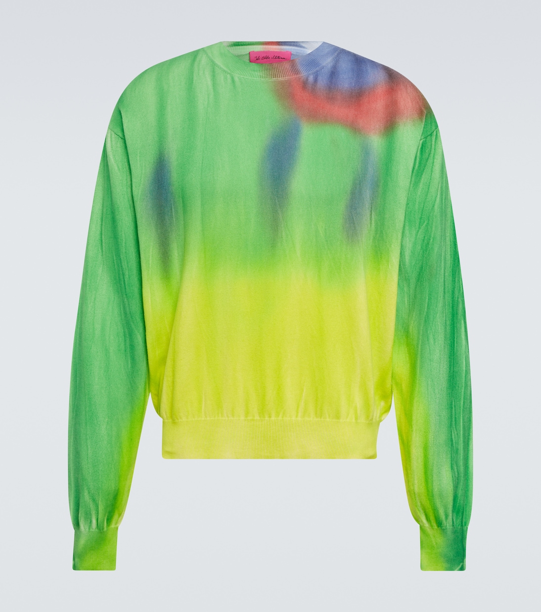Dreamscape cotton-blend sweater | The Elder Statesman
