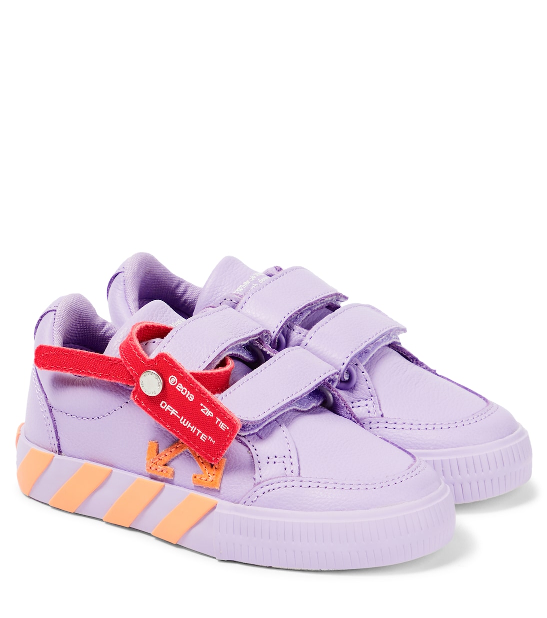 Baskets Low Vulcanized en cuir | Off-White Kids