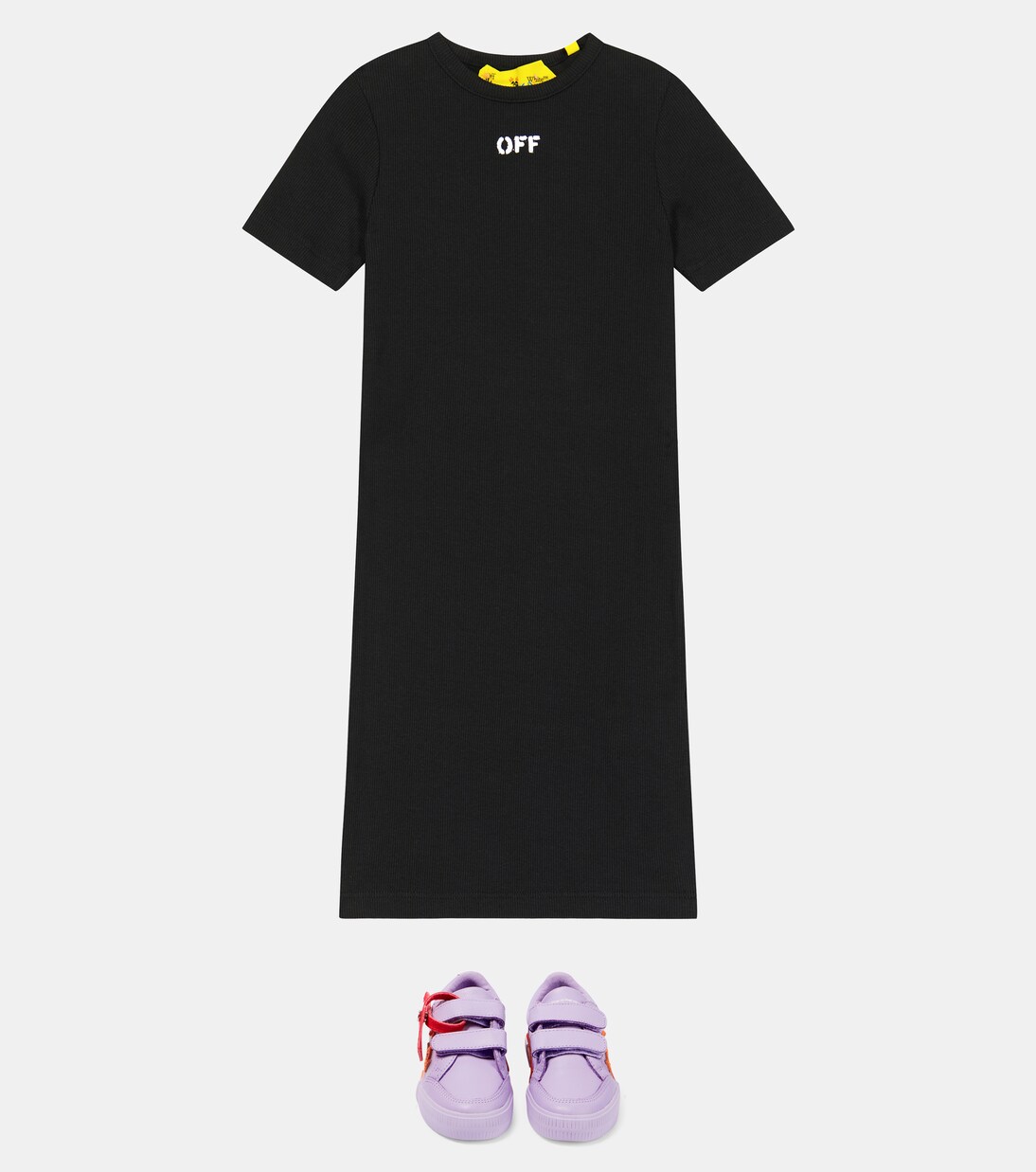 Baskets Low Vulcanized en cuir | Off-White Kids